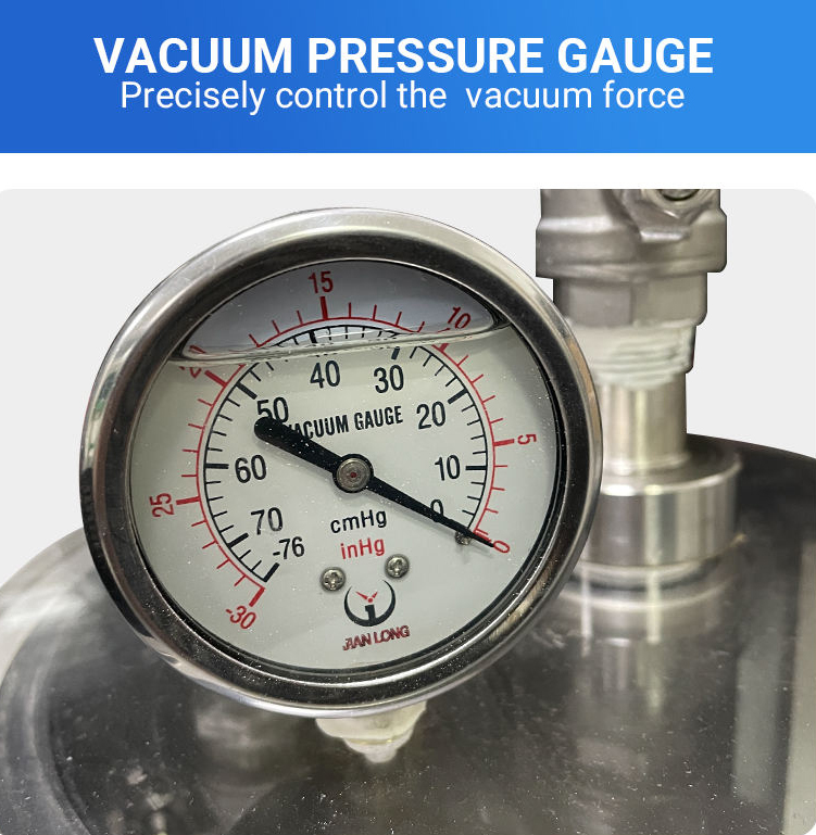 YALI 6L 750W Mini Vacuum Mixer for Jewelry Making Casting Vacuum Pump